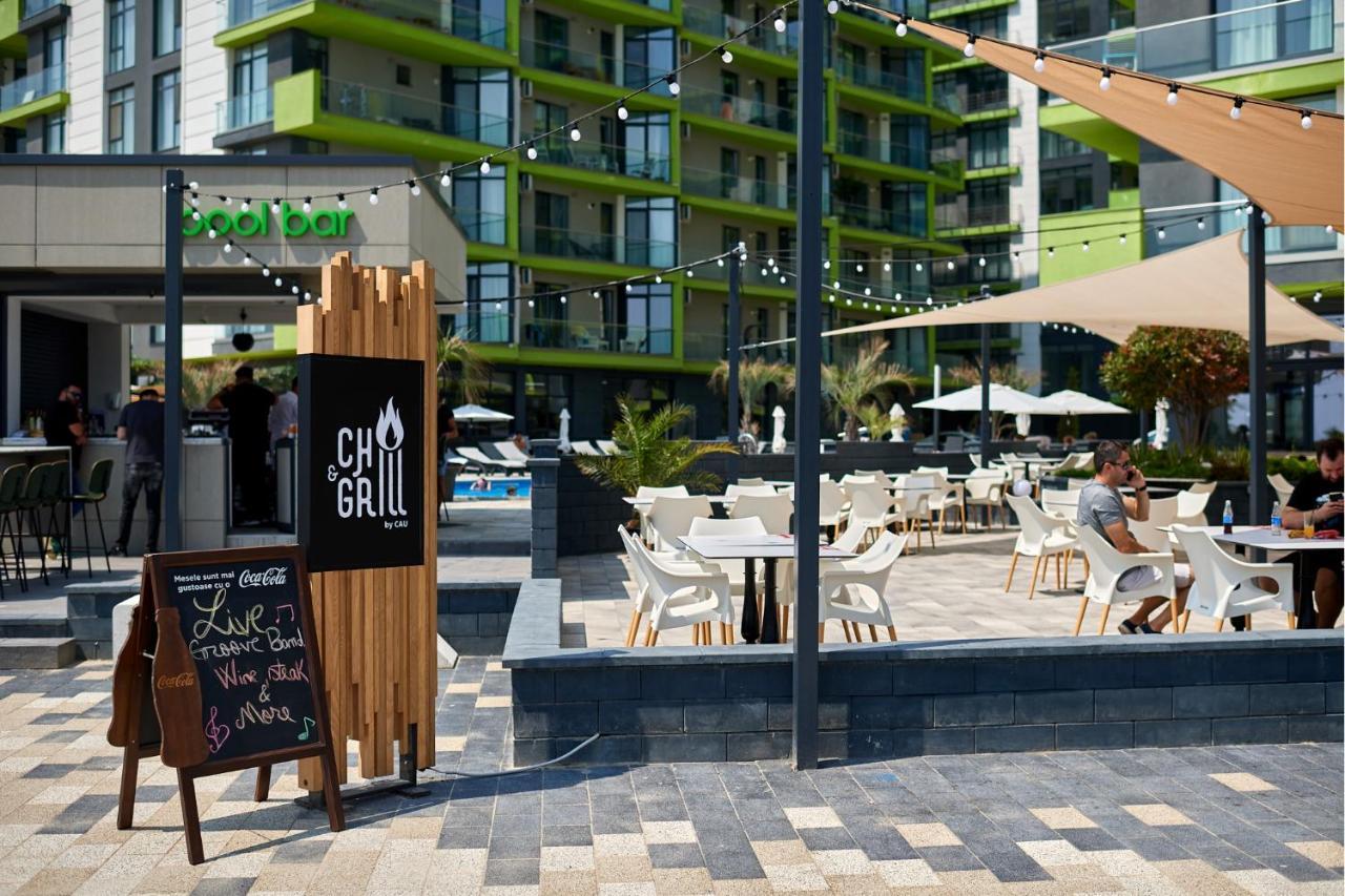 Sunrise Aparthotel Pool & Spa Mamaia Nord Navodari Ngoại thất bức ảnh