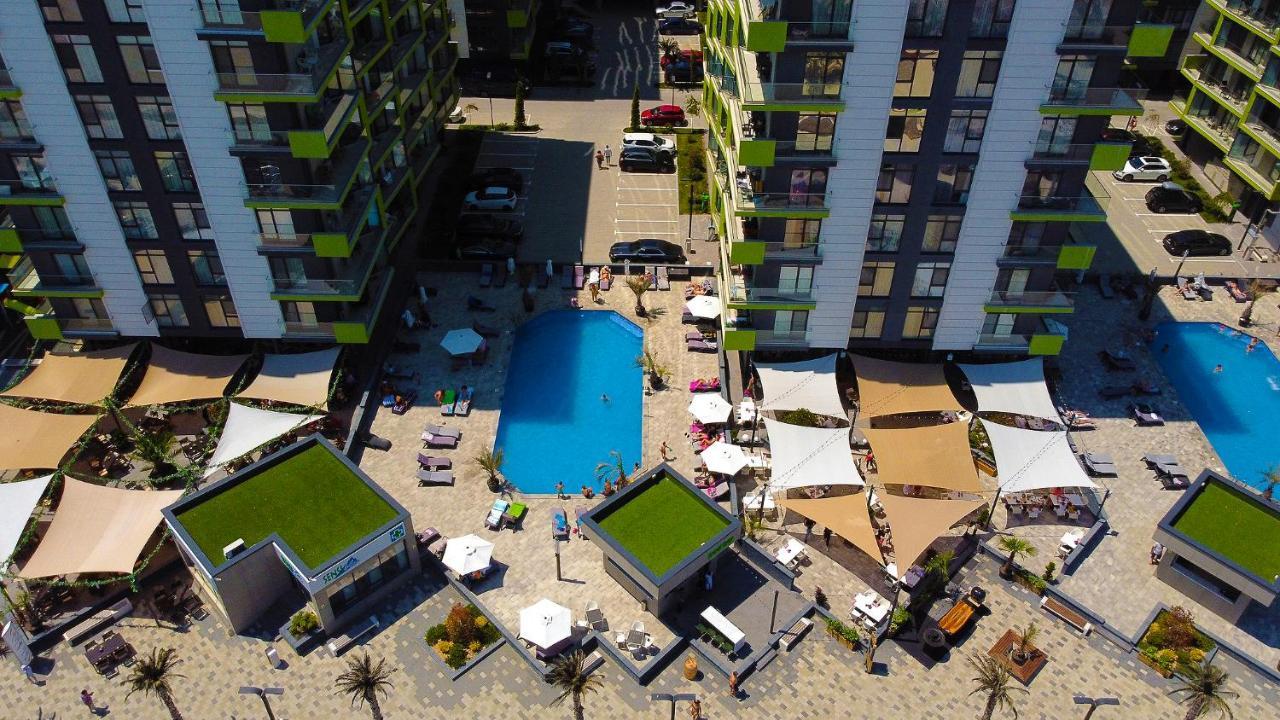 Sunrise Aparthotel Pool & Spa Mamaia Nord Navodari Ngoại thất bức ảnh