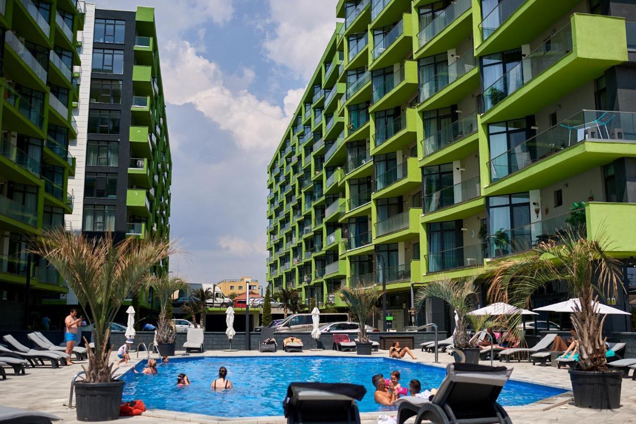 Sunrise Aparthotel Pool & Spa Mamaia Nord Navodari Ngoại thất bức ảnh